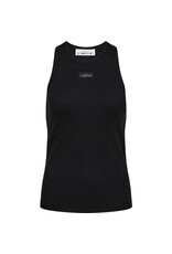 Haute L'amitié Rib Badge Stone Tank - Black