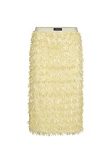Haute L'amitié Limone Pencil Skirt - Pale Yellow
