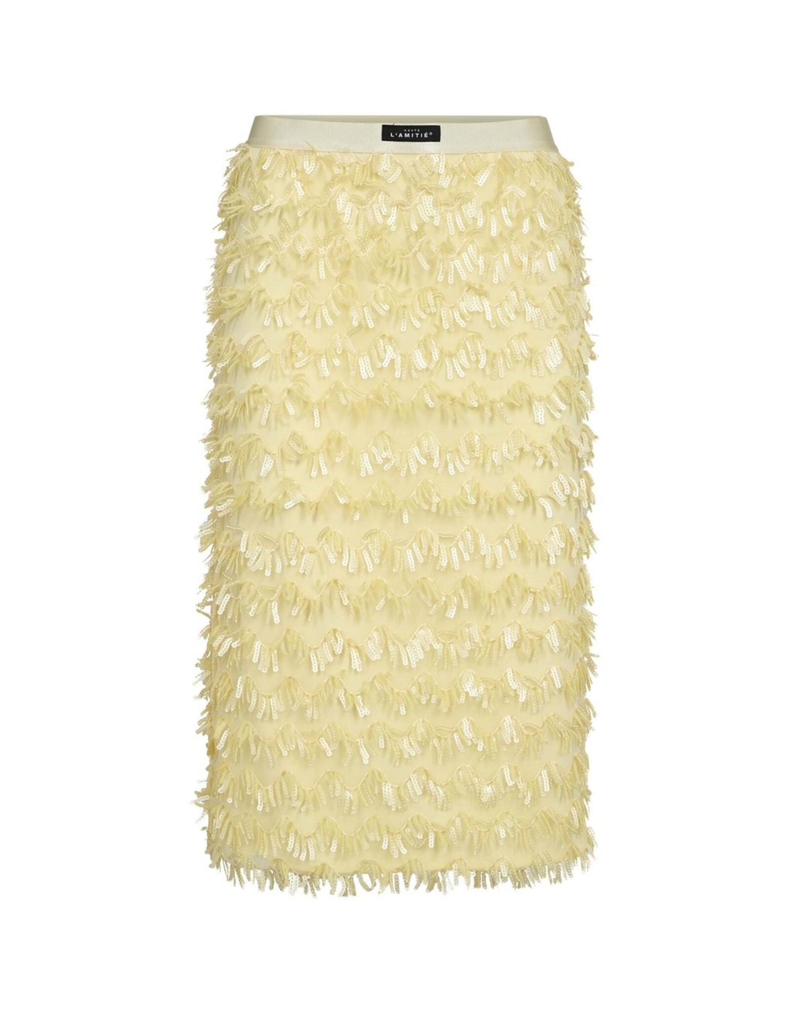 Haute L'amitié Limone Pencil Skirt - Pale Yellow