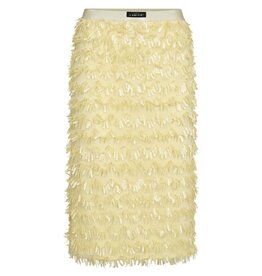Haute L'amitié Limone Pencil Skirt - Pale Yellow
