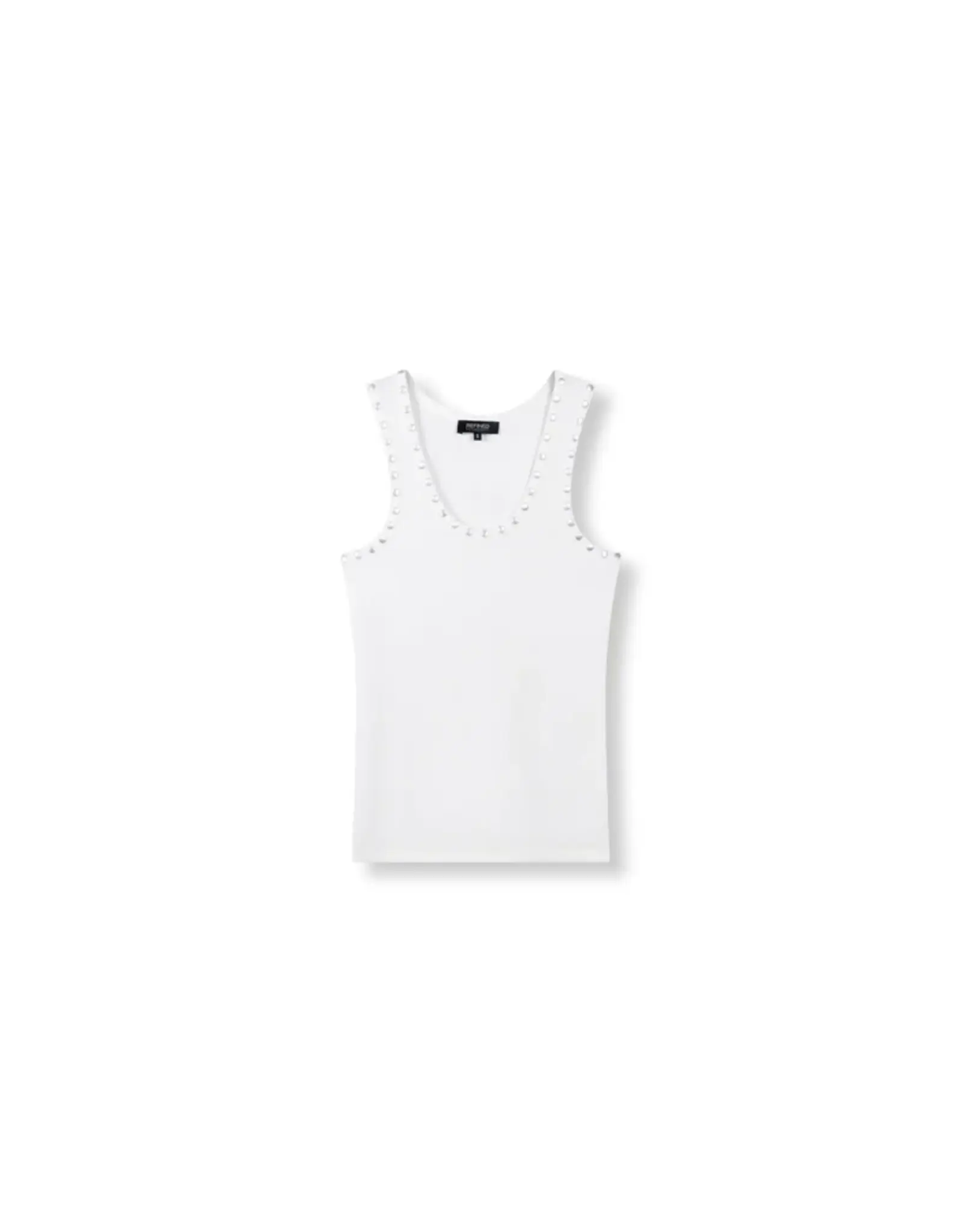 Refined Department Singlet studs Bente - Off White