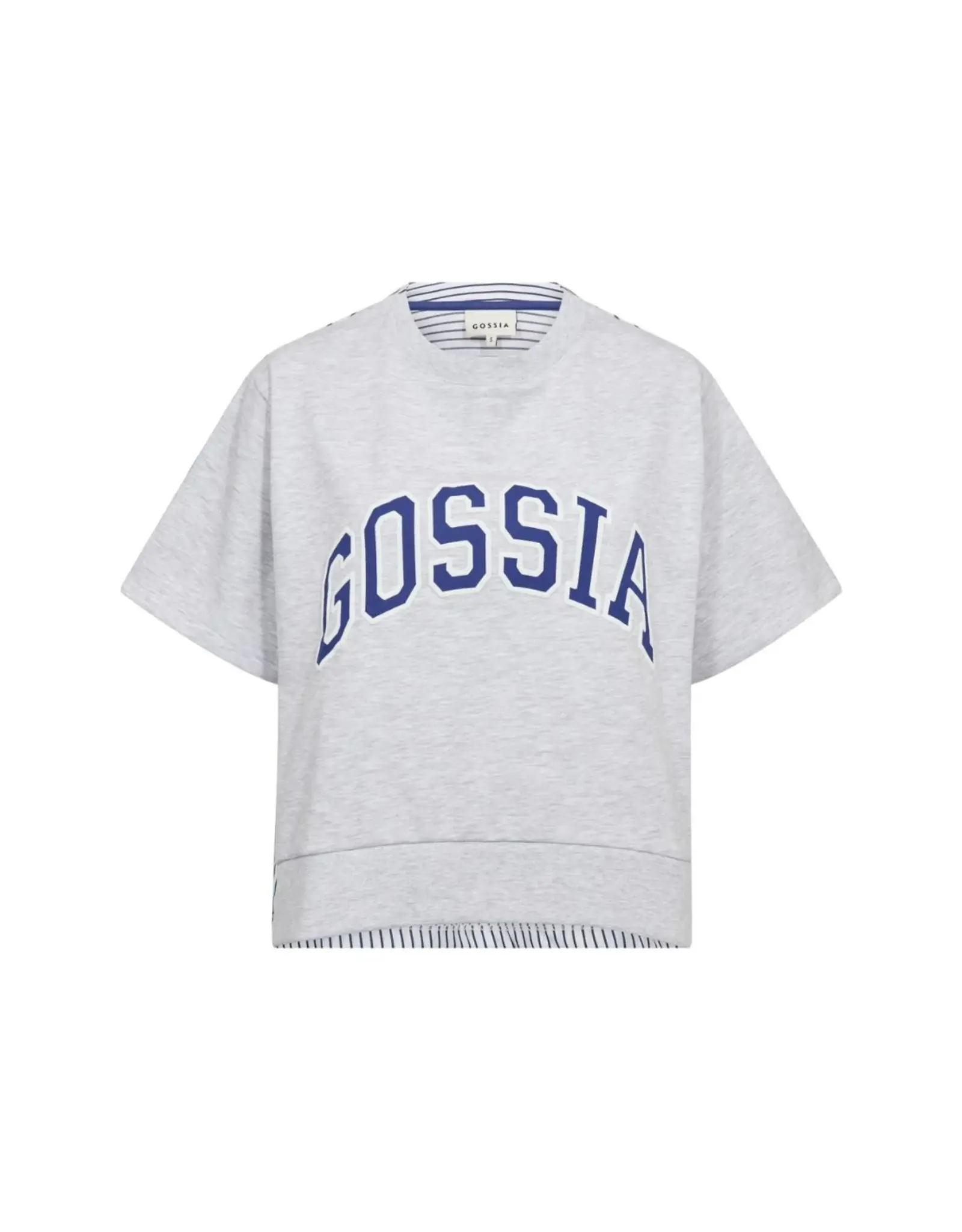 Gossia Wela Mix Tee - Light Grey Melange