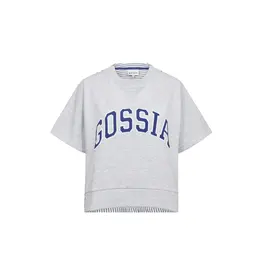 Gossia Wela Mix Tee - Light Grey Melange