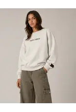 Haute L'amitié Back Print Studio Sweat - Pearl Melange