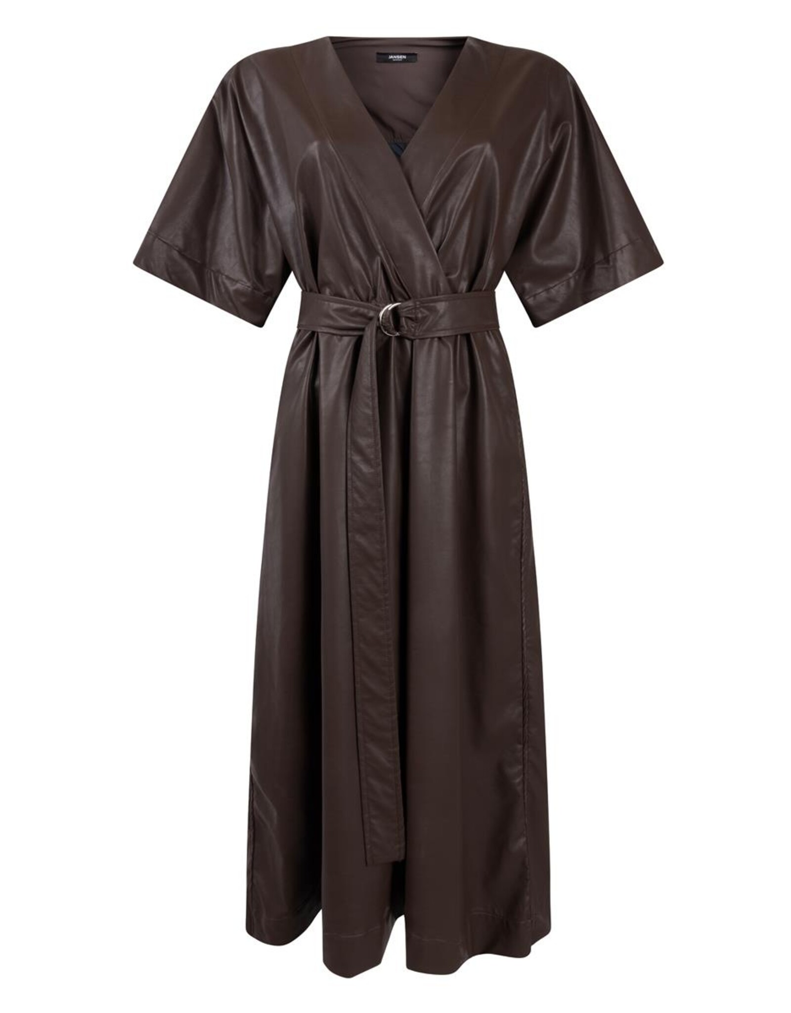 Jansen Linn Jurk - Dark Brown