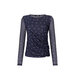 Jansen Jenny Top Mesh Heel Print - Dark Blue