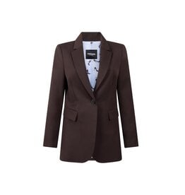 Jansen Aisha Blazer - Dark Brown