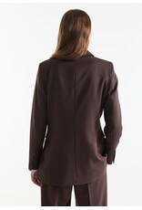 Jansen Aisha Blazer - Dark Brown