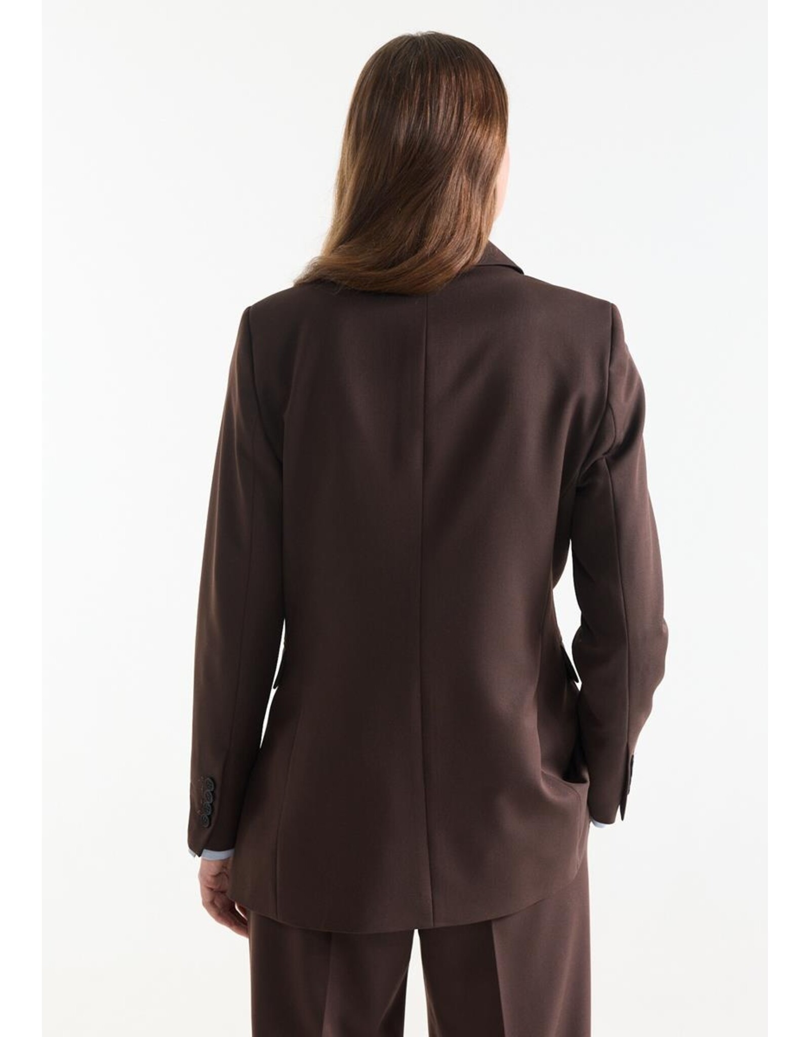 Jansen Aisha Blazer - Dark Brown