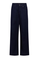 Jansen Jane Jeans Wide Leg Long - Dark Blue Denim