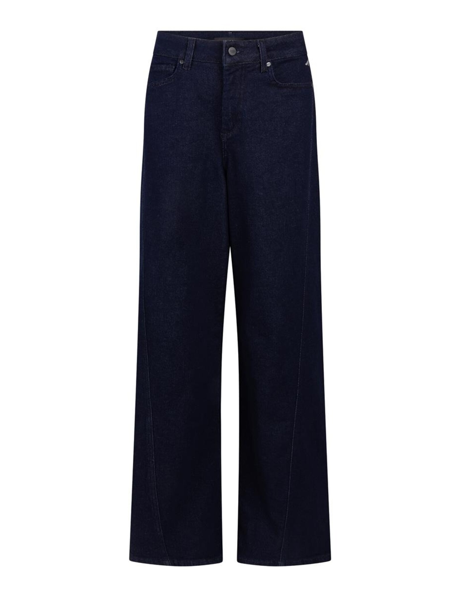 Jansen Jane Jeans Wide Leg Long - Dark Blue Denim