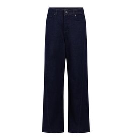 Jansen Jane Jeans Wide Leg Long - Dark Blue Denim