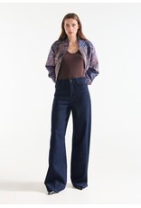 Jansen Jane Jeans Wide Leg Long - Dark Blue Denim