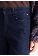 Jansen Jane Jeans Wide Leg Long - Dark Blue Denim
