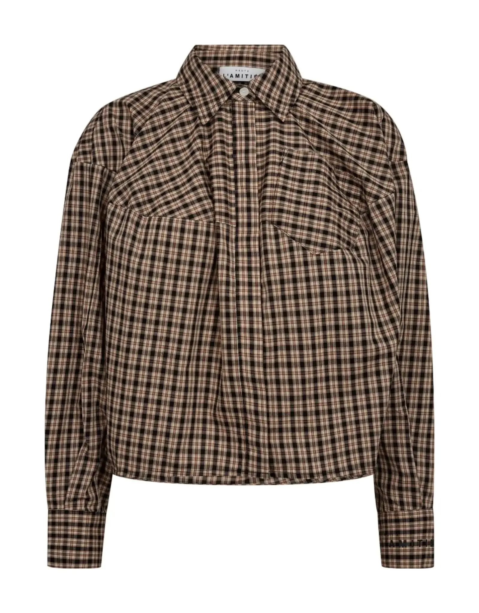 Haute L'amitié Sophie Dessert Check Shirt