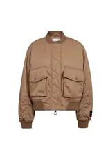 Haute L'amitié Bailey Zipper Bomber - Dessert