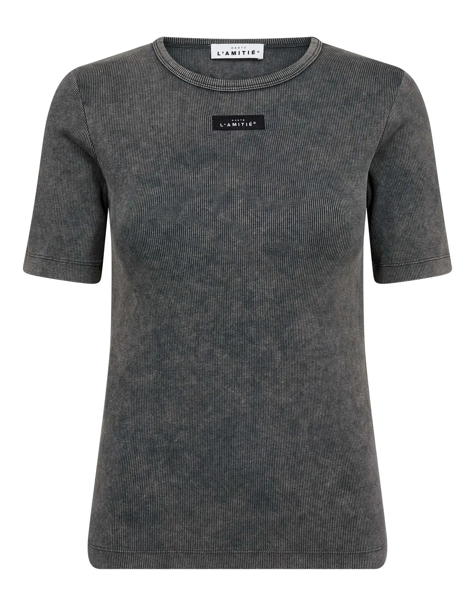 Haute L'amitié Vintage Acid Rib Tee - Acid Wash