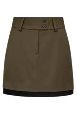 Haute L'amitié Premiere Crop Skirt - Army