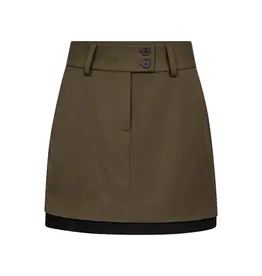 Haute L'amitié Premiere Crop Skirt - Army