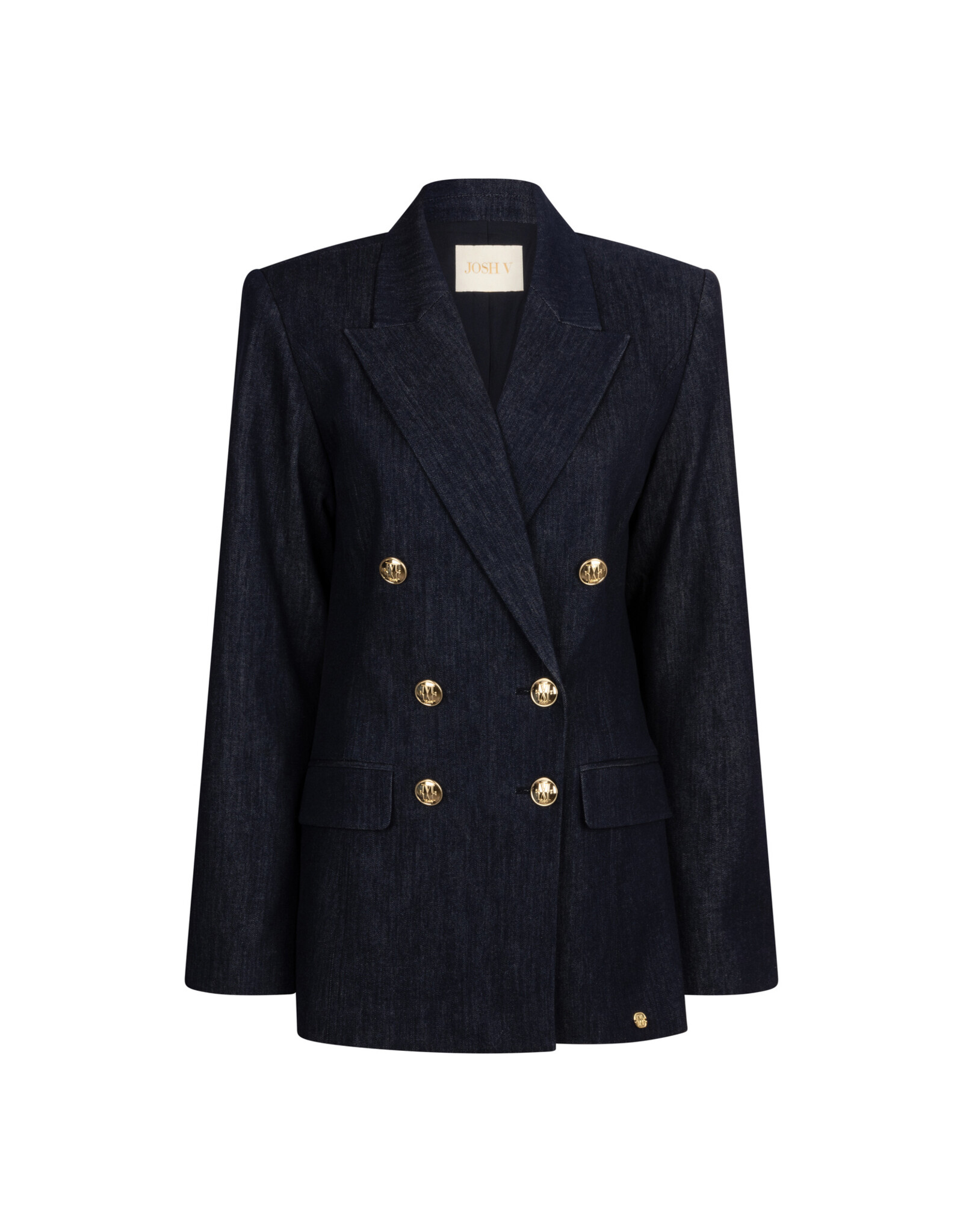 Josh V Bluebell - Dark Blue Chambray