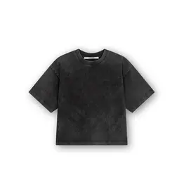 Homage Boxy Tee- Washed Antracite