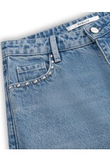 Homage Amber - Balloon Jeans with studs vintage wash