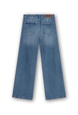 Homage Cooper Mid Waist Wide Leg Jeans - Blue Used