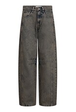 Haute L'amitié Drew Barrel Panel Tall Jeans - Mocca
