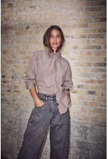 Haute L'amitié Drew Barrel Panel Tall Jeans - Mocca