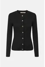 Rue de Femme Lope Knit Cardigan - Black