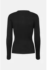 Rue de Femme Lope Knit Cardigan - Black