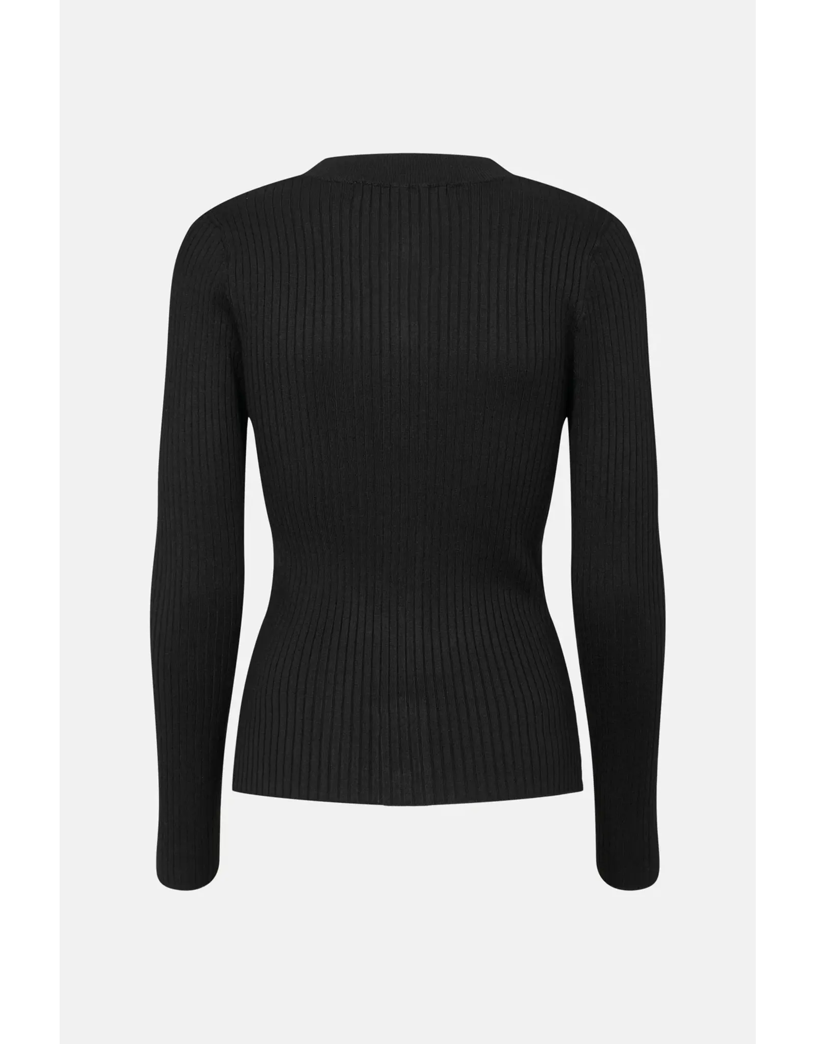 Rue de Femme Lope Knit Cardigan - Black