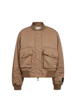 Haute L'amitié Bailey Zipper Bomber - Mocca
