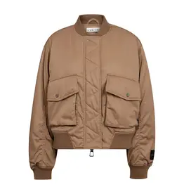 Haute L'amitié Bailey Zipper Bomber - Mocca
