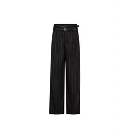Haute L'amitié Ivanna Belt Tall Pant - Dark Grey