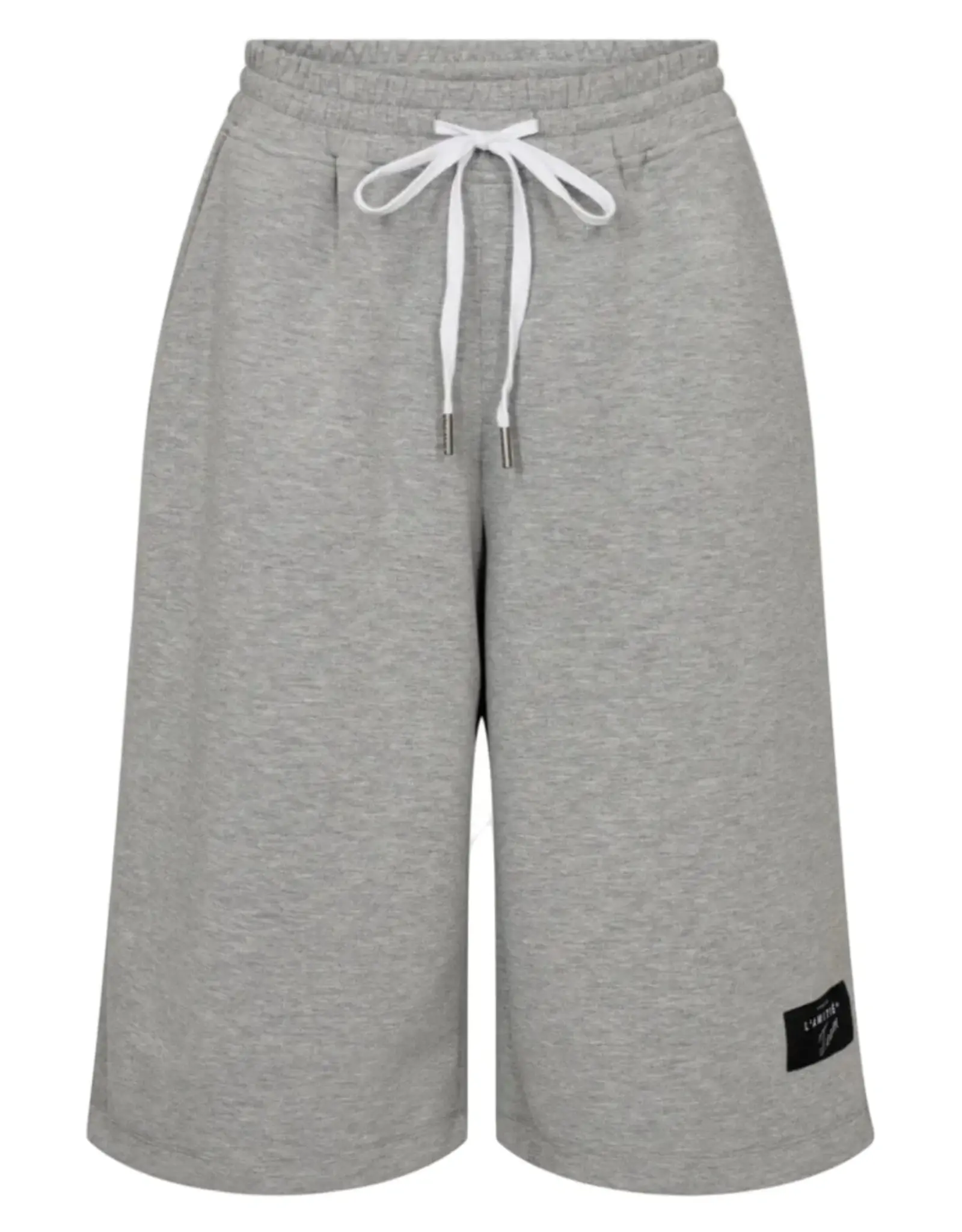 Haute L'amitié Maxi Sweat Bermuda - Grey Melange