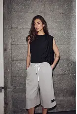 Haute L'amitié Maxi Sweat Bermuda - Grey Melange