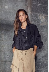 Haute L'amitié Iron paper jacket - Black