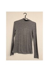 Haute L'amitié Lux Turtle LS tee - Grey Melange