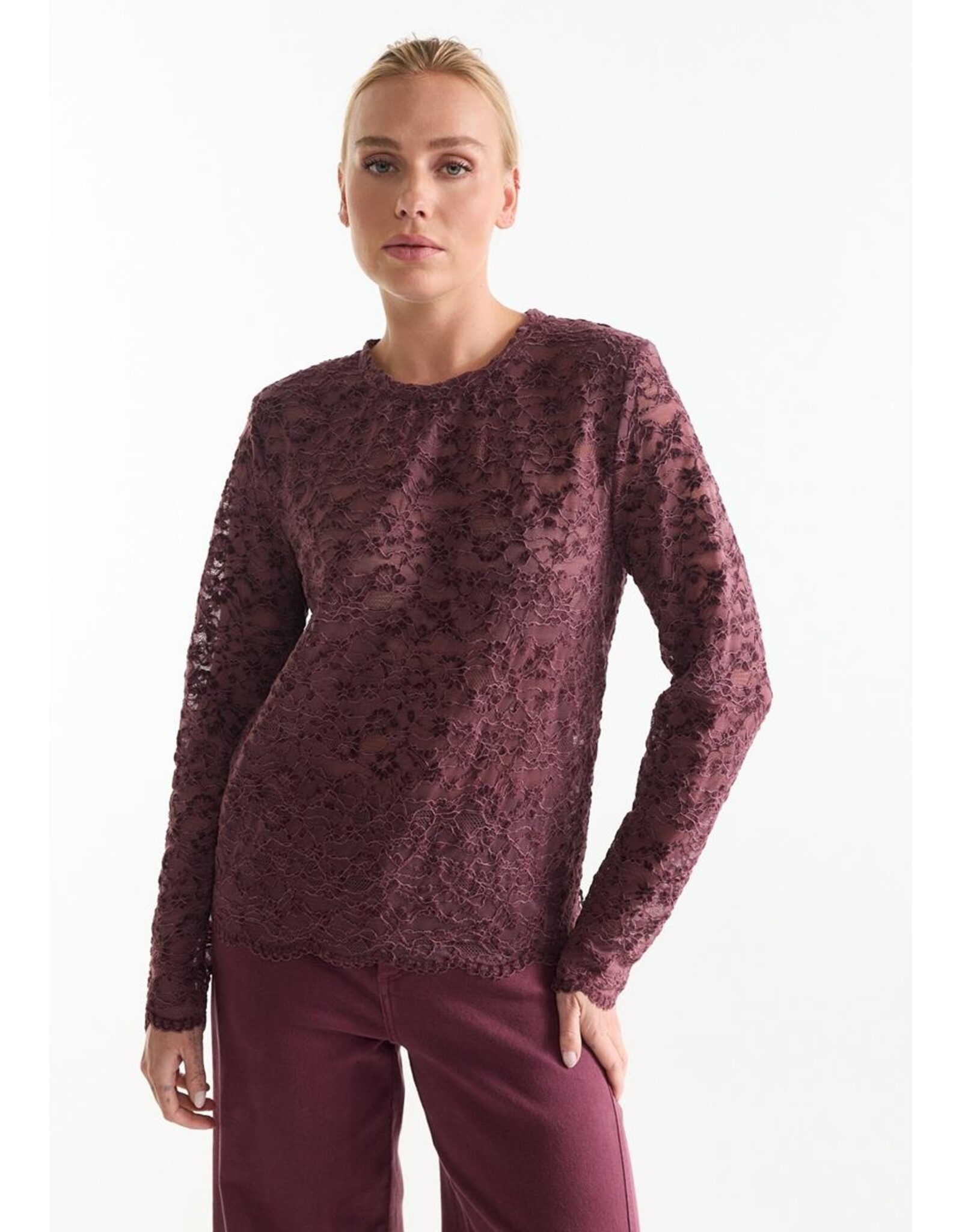 Jansen Kiki top - Wine