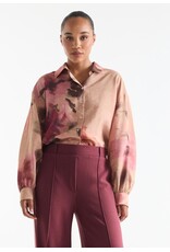 Jansen Juna long puff sleeve - Multi Rose
