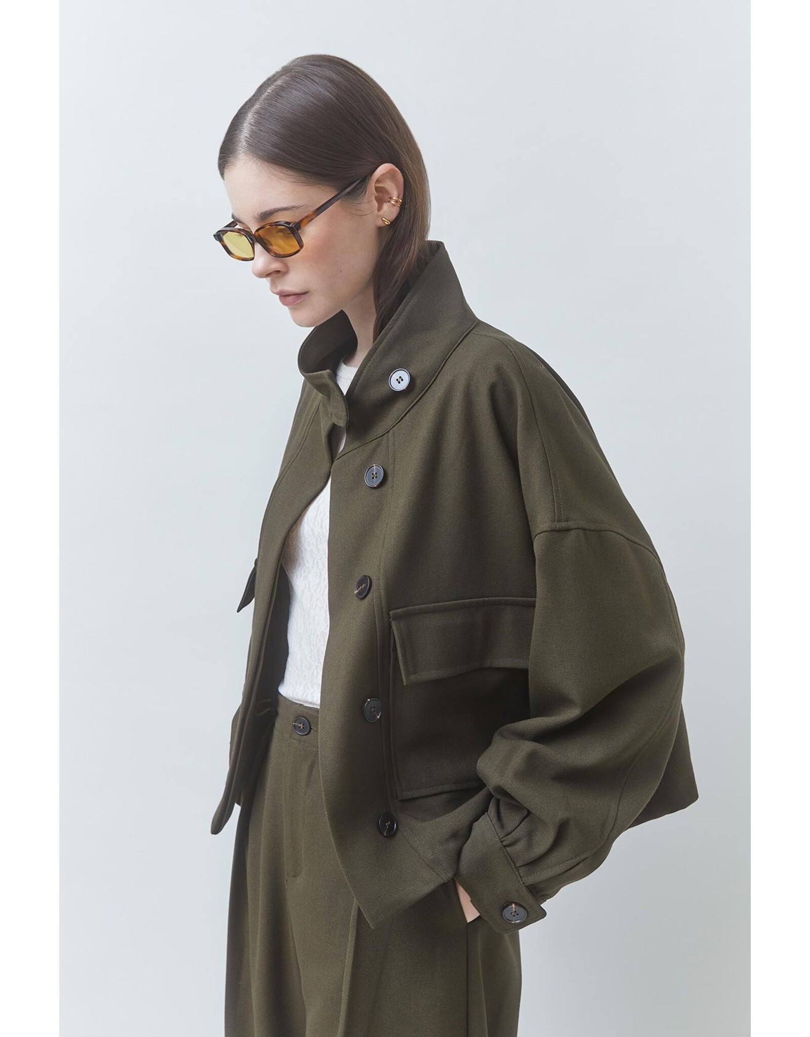 Suncoo Jacket Dona - Kaki