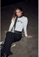 Haute L'amitié Clean LS logo tee - Offwhite