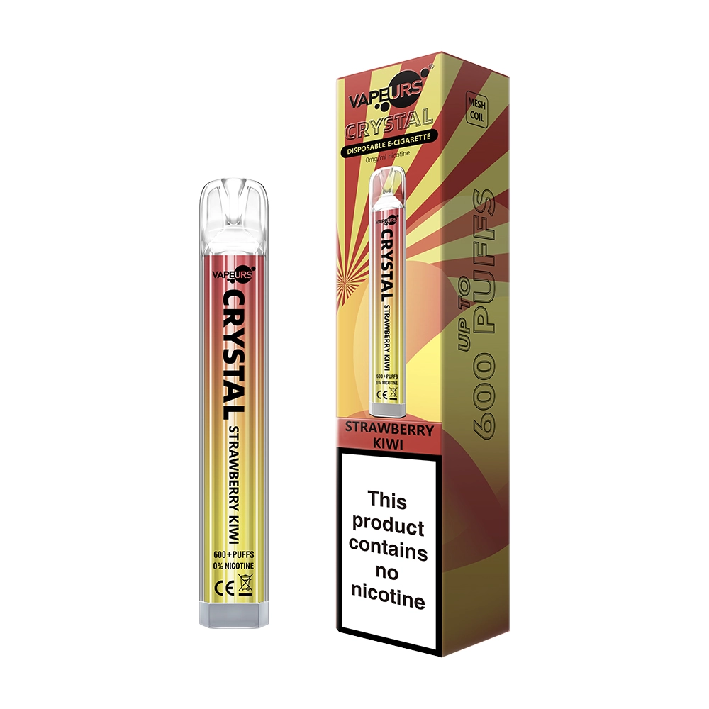 Vapeurs Crystal Strawberry Kiwi Nicotine free