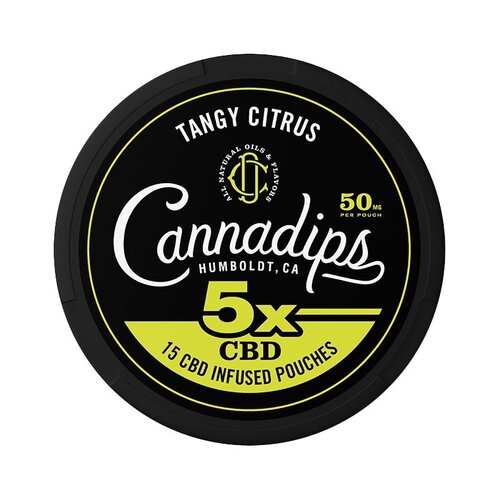 CANNADIPS Cannadips Tangy Citrus 50mg CANNADIPS Cannadips Tangy Citrus 50mg