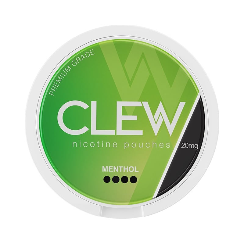 CLEW Menthol Extra Strong Nicotine Pouch - Slim & Potent