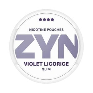 ZYN ZYN Violet Licorice Slim Extra Strong ZYN ZYN Violet Licorice Slim Extra Strong