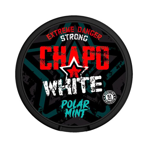 CHAPO WHITE CHAPO WHITE Polar Mint Danger Strong CHAPO WHITE CHAPO WHITE Polar Mint Danger Strong
