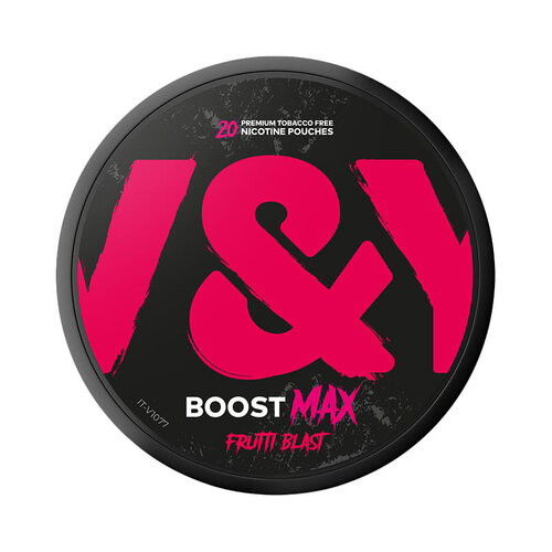 V&YOU V&YOU Boost Max Frutti Blast | Sterke Nicotinezakjes