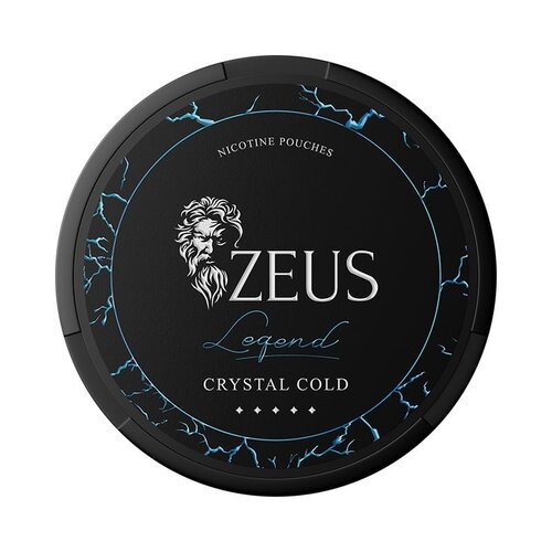 ZEUS LEGEND ZEUS LEGEND Crystal Cold – Een ijskoude kick in een stijlvol nicotinezakje